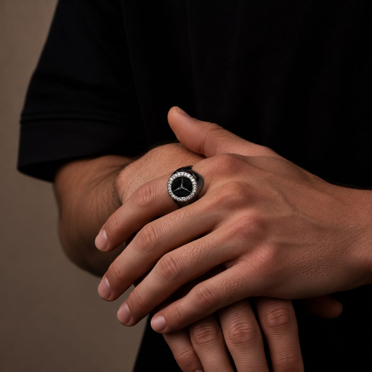 Mercedes Logo 925 Ring