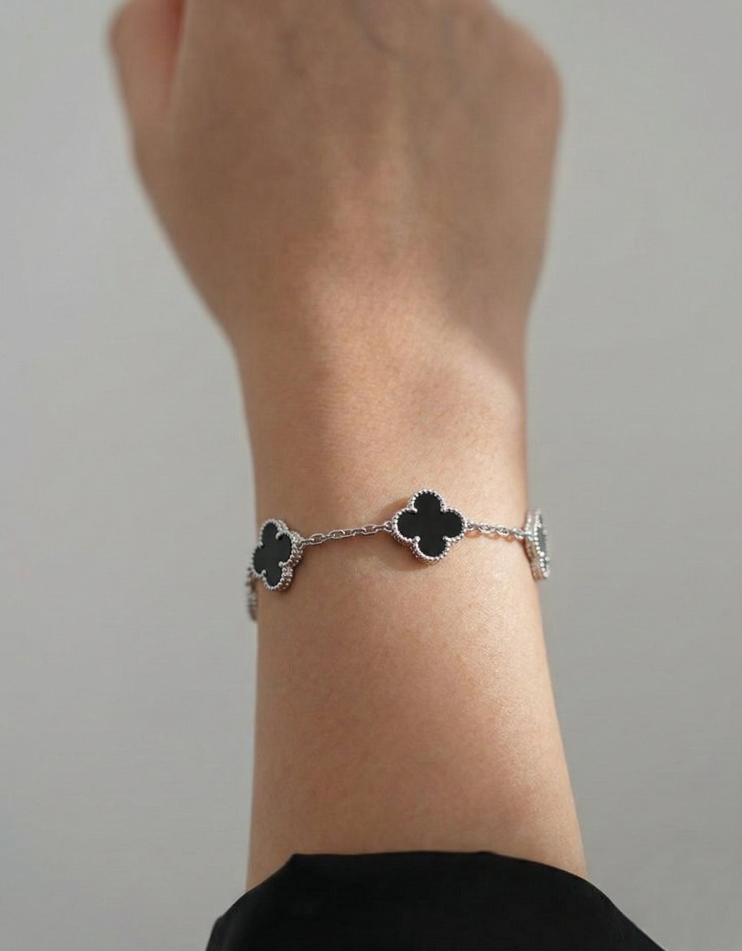 925 Four Leaf Clover Bracelet