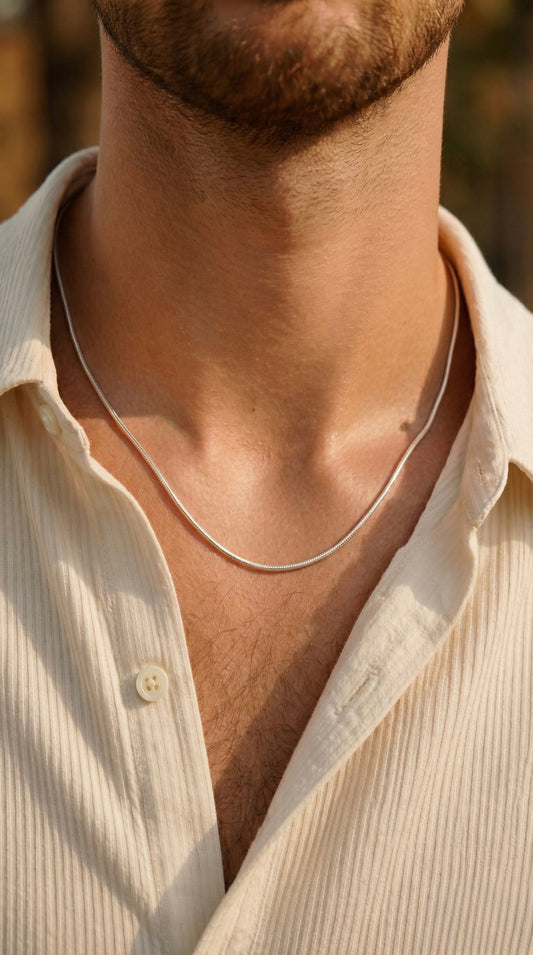 Sleeky Snake Chain 925 SILVER