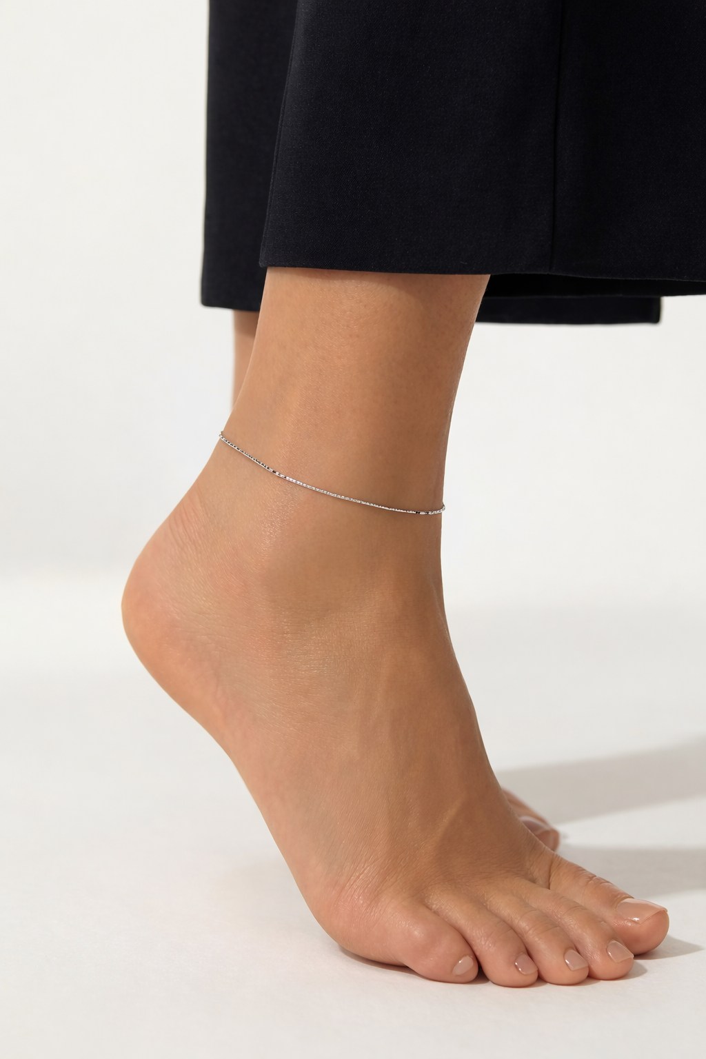 Featherweight 925 Silver Anklet